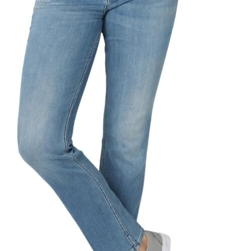 Women's  Mid Rise Straight Leg Jean